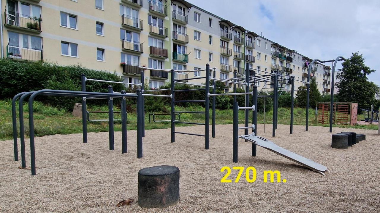 R Mieszkanie Cale Albo Pokoj Bllisko Wszystko Lejlighed Gdańsk Eksteriør billede
